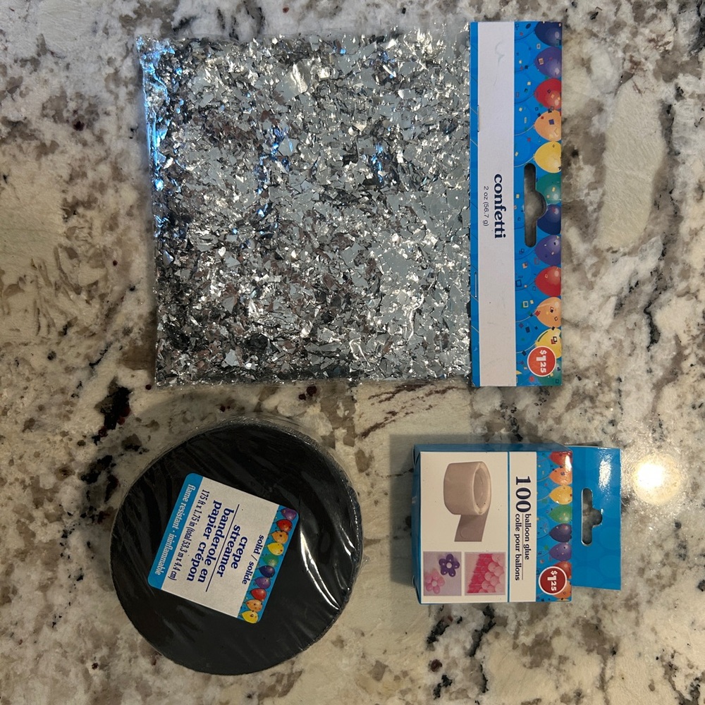 Party supplies
